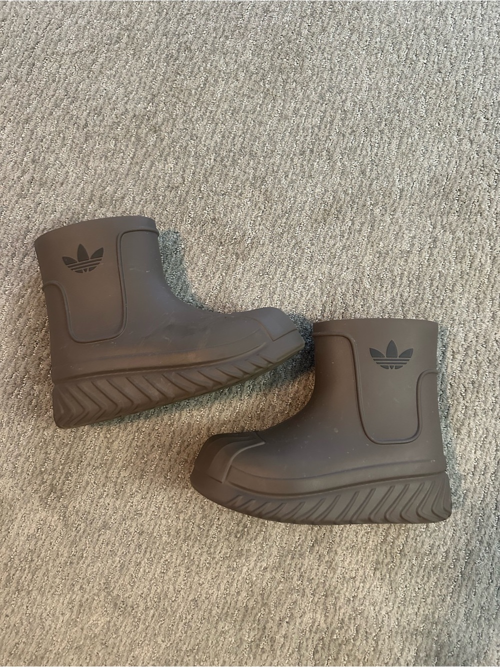 adidas Brown Waterproof Rain Boots